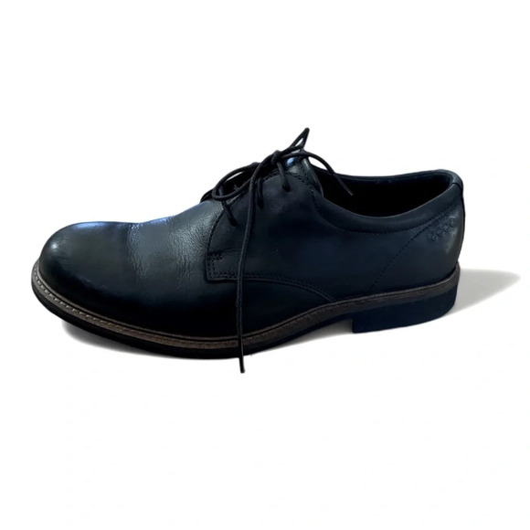 Ecco Leather Oxford Shoe - Picture 2 of 3